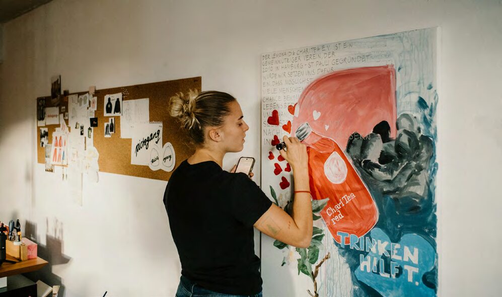 Lemonaid und ChariTea Kampagne mit Laura Freigang — Foto 6 von Lucas Körner